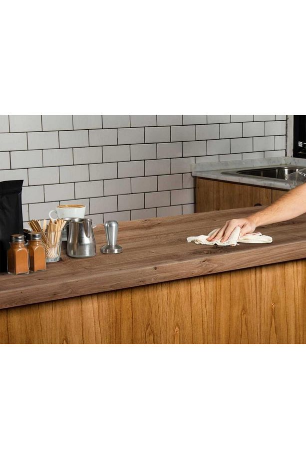446-5607 Ahşap Desen Kendinden Yapışkanlı Folyo (90CM X 2MT) - 8