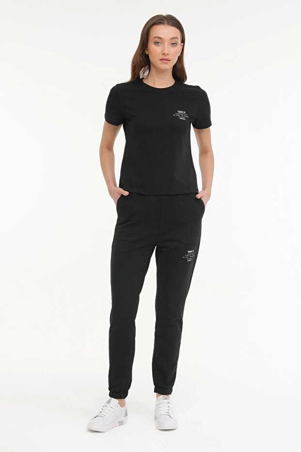 Wb Anna 22Ct1170 4Fx Women's Tracksuit Bottom - Black