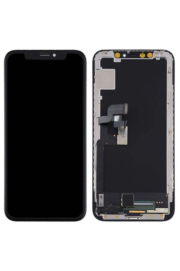 iPhone X Siyah Renk İlanı LCD EKRAN GLW +Tamir seti TAM UYUMLU - 3