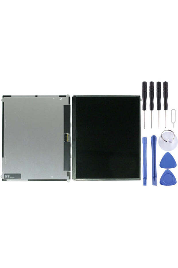 iPad  2 A1376 A1395 A1396 A1397 Uyumlu LCD Ekran Siyah - 1