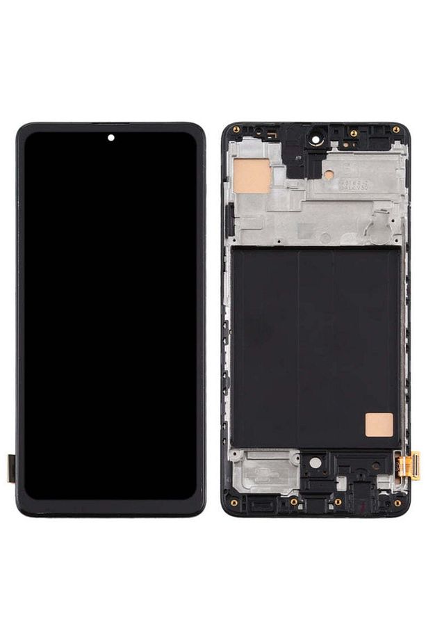 Smsng Galaxy A51 Lcd Ekran Ve Çerçeveli Tamir Seti Siyah - 3