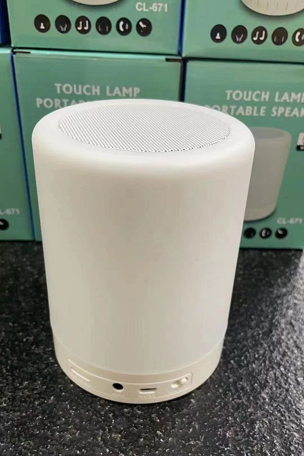 Cl-671 Şarjlı Dokunmatik Gece Lambalı Bluetooth Hoparlör Wlzor - 6
