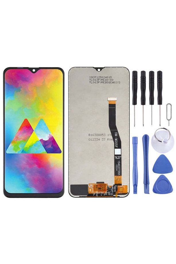 SMSUNG Galaxy M20 LCD Ekran SERVİS EKRAN Tamir Seti - 1