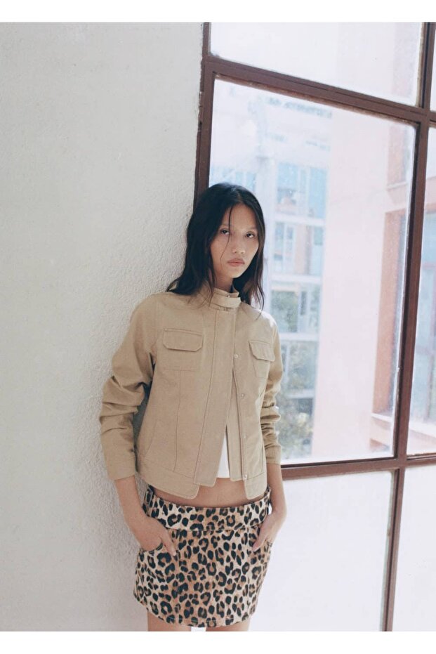 Cepli Denim Ceket - 7