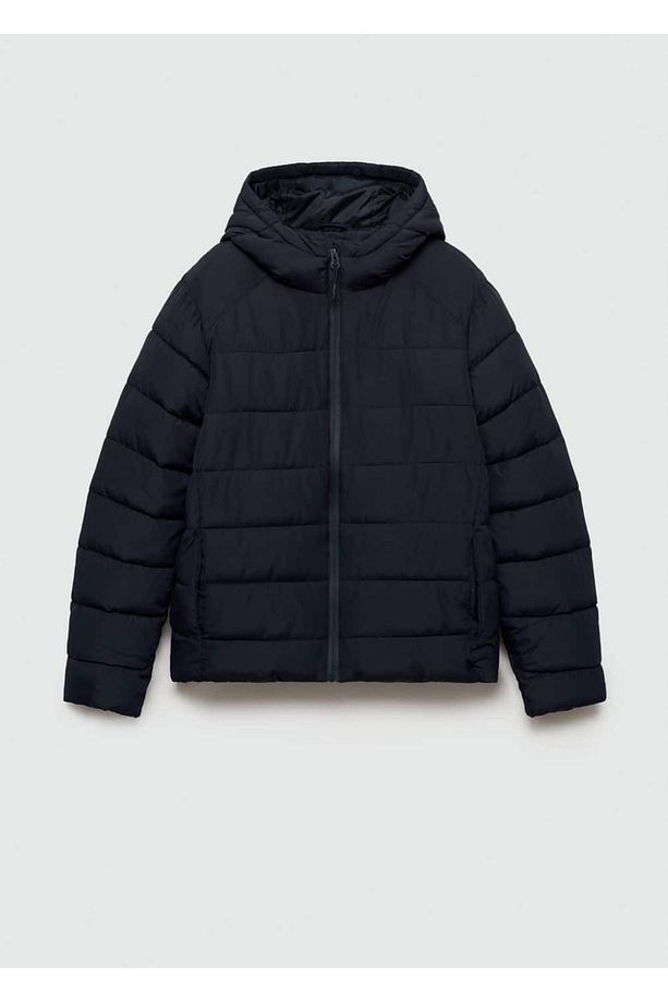 Kapüşonlu kapitone anorak - 3