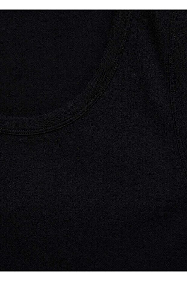 %100 pamuklu askılı bluz - 7