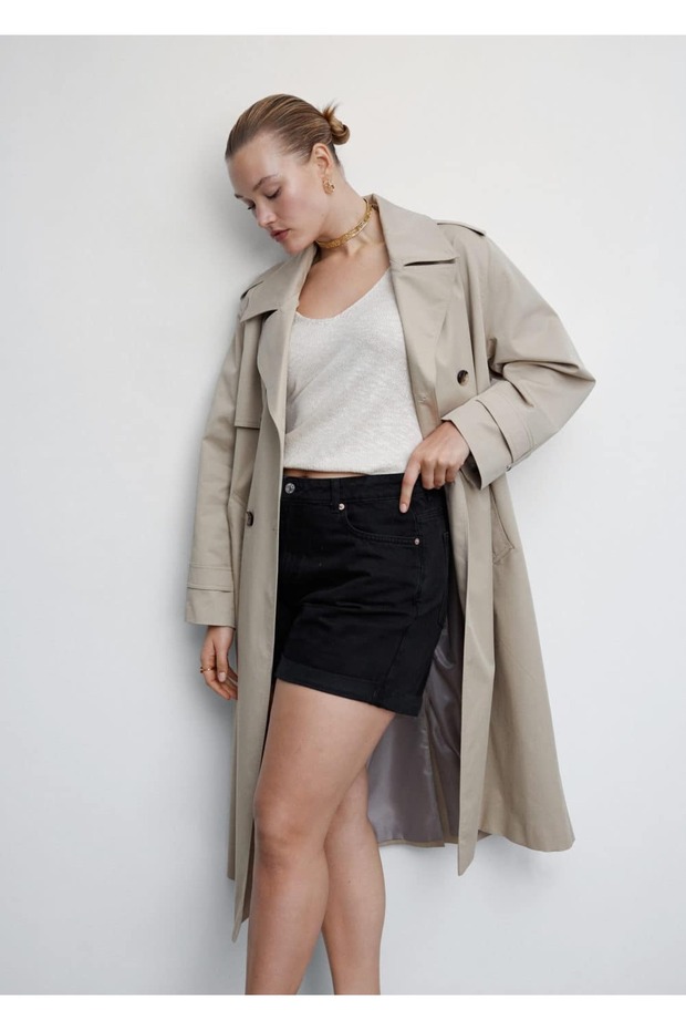 Mom-fit Denim Şort - 7