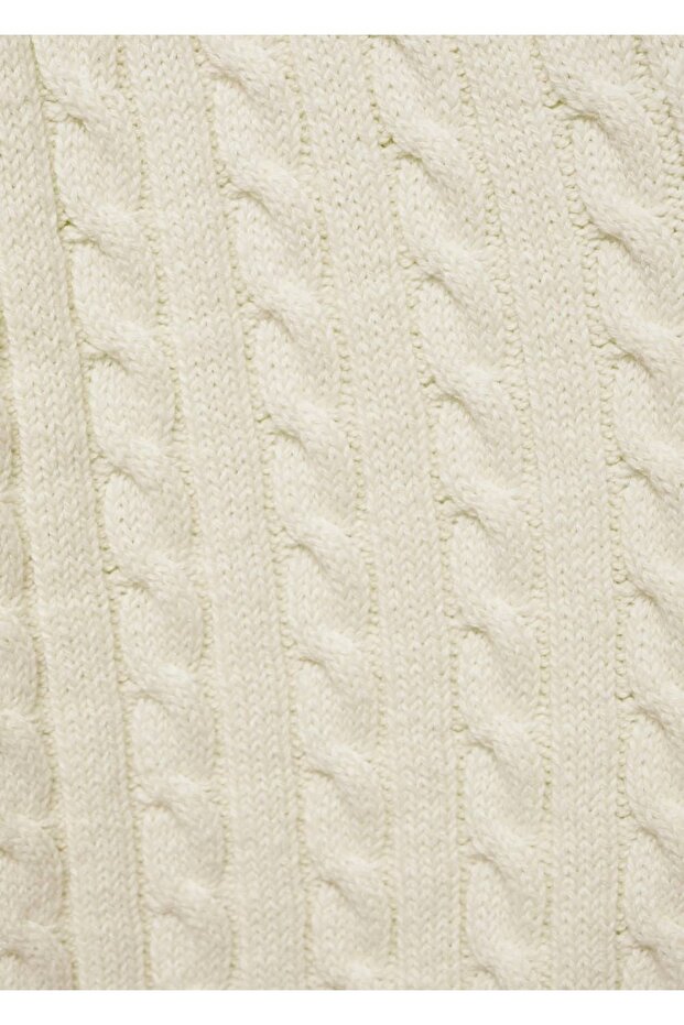 Düğmeli Kalın Triko Hırka - 5