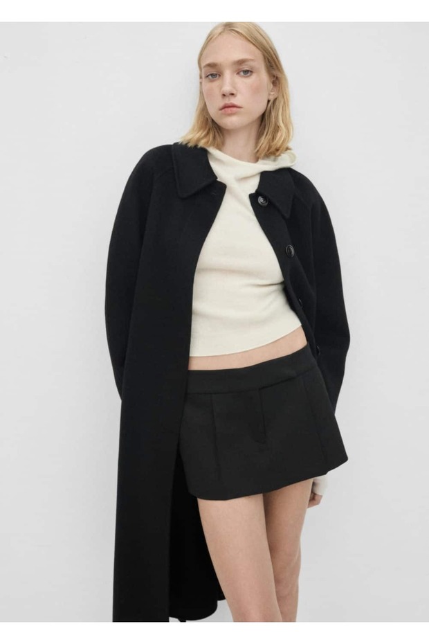 Düşük belli pantolon etek - 1