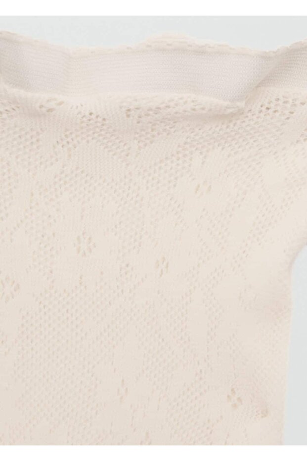 Dantel Tasarımlı Çorap - 3