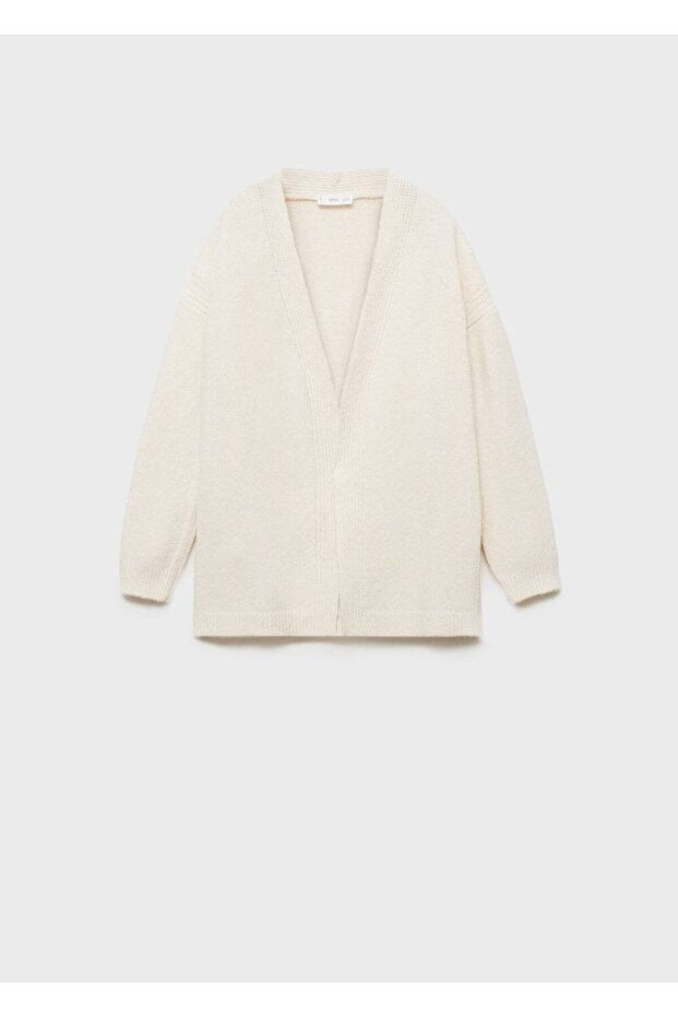 V Yaka Triko Hırka - 3