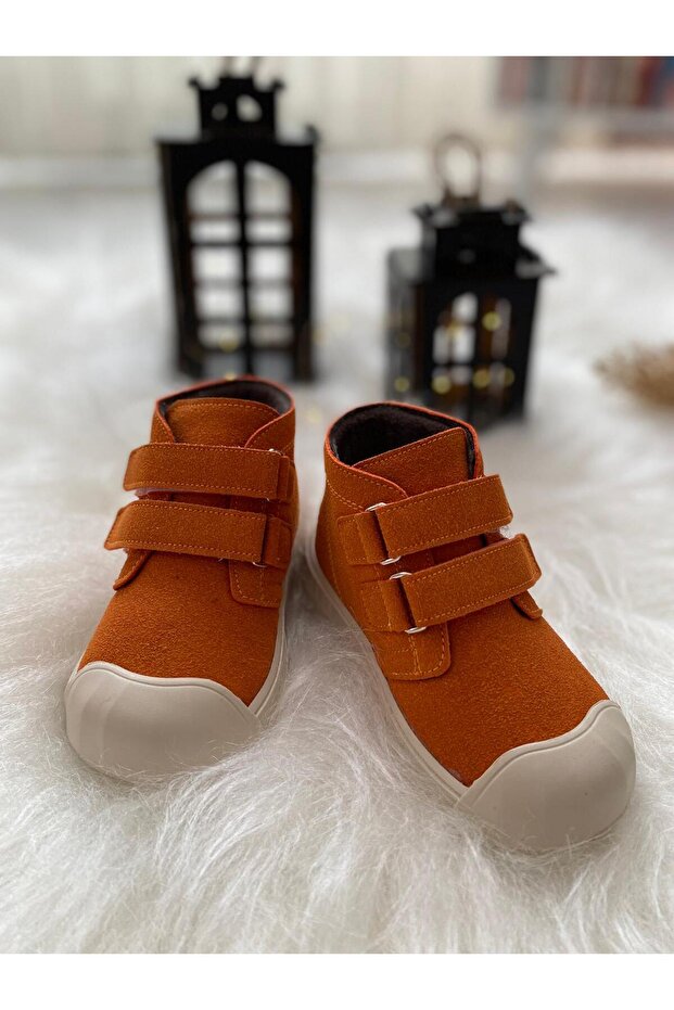 Çocuk Bebek Kışlık Kısa Bot Ayakkabı - 4