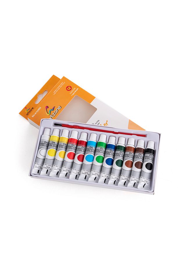 Artzone Ekonomik Yağlı Boya Seti 12x12ml - 2