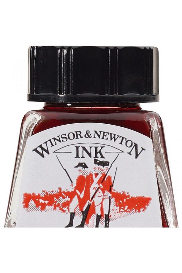 Winsor & Newton Çini Mürekkebi 14ml - Vermilion - 1