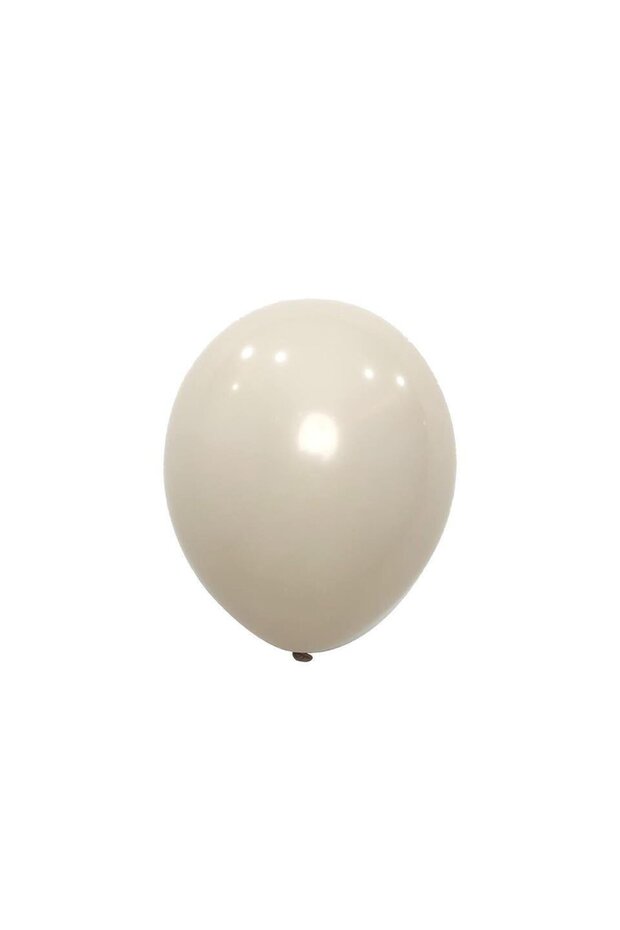 12" beige sand balloon 10 pieces