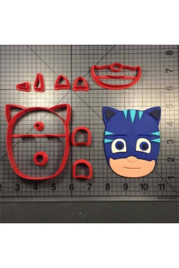 Pj Masks Sugar Paste Cutter Mold 8 cm Cat Child