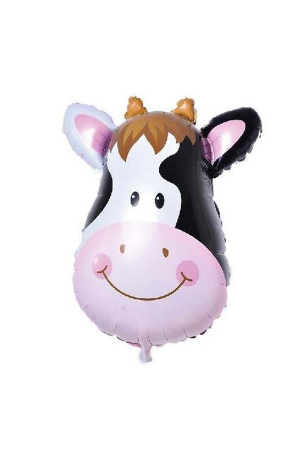 18" COW HEAD FOIL BALLON 45 CM