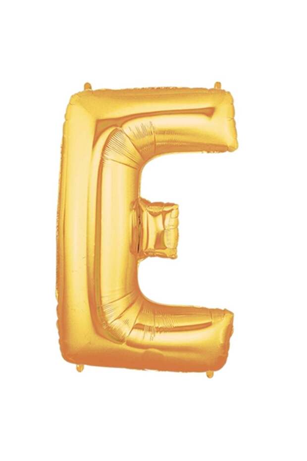 E Gold 16 Inch Foil Balloon