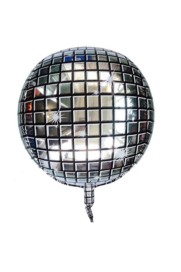 24" Disco Silver Foil Balloon-2703