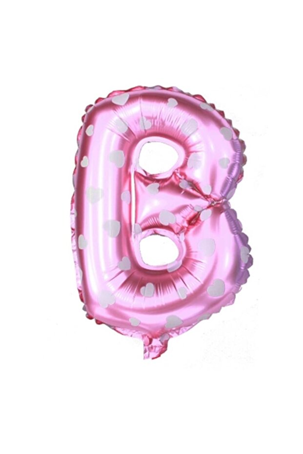 B Pink 16 Inch Foil Balloon