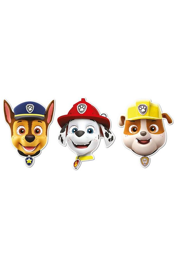 PAW PETROL REFRESH MASKE 6 ADET - 1