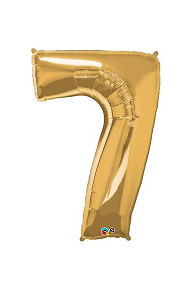 7 Gold 16 Inch Foil Balloons