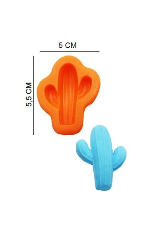 Hg-028 cactus silicone mold 5.5 x 5cm