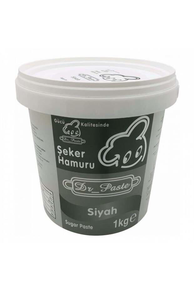 Dr Paste Şeker Hamuru Siyah 1 Kg - 1