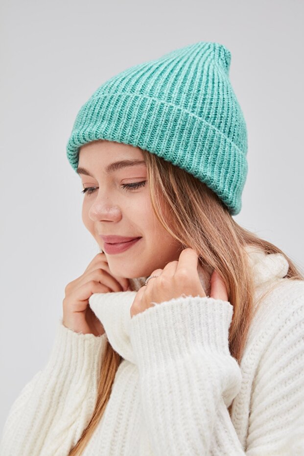 Basic Şık Standart Lüks Unisex Tiftik Bere - 5