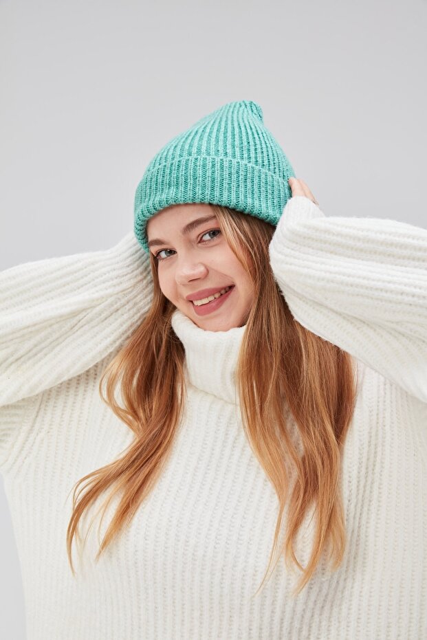 Basic Şık Standart Lüks Unisex Tiftik Bere - 3