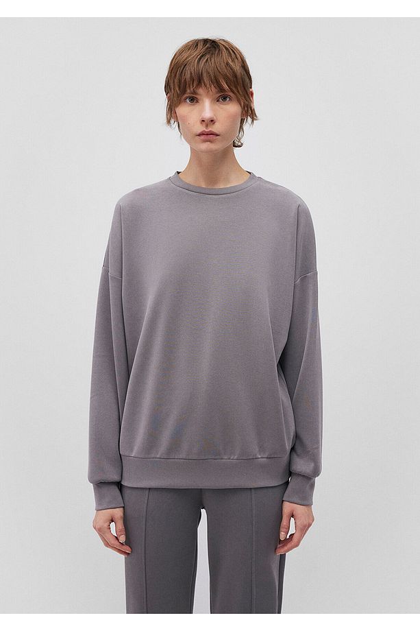 Lux Touch TENCEL TM Gri Modal Sweatshirt 168837-70122 - 3
