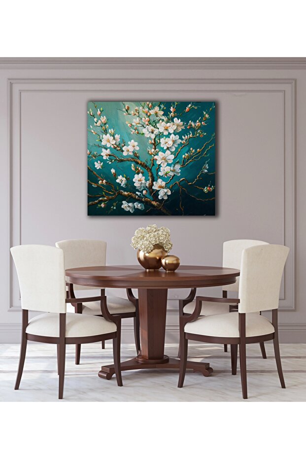 BADEM ÇİÇEĞİ KANVAS TABLO - 1