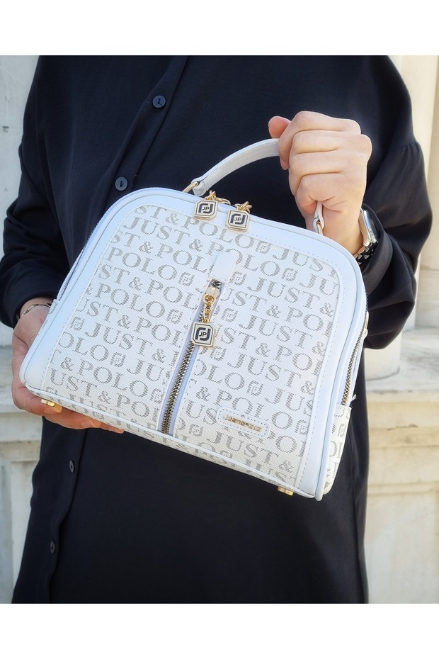 Women's 4 Compartment Hand and Shoulder Bag