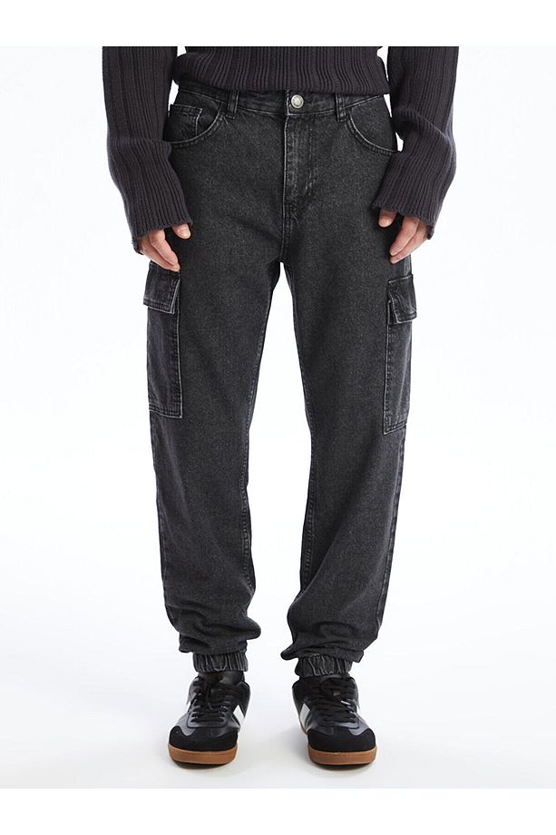 Lcwk 780 Jogger Erkek Kargo Jean Pantolon - 2