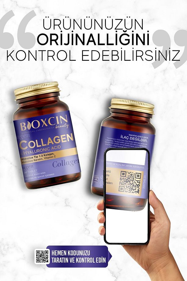 Beauty Collagen Tablet 3 Al 2 Öde - Tip1 Tip 3 Hidrolize Kolajen - 7