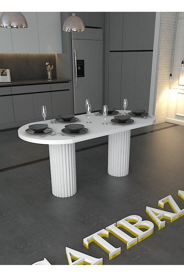 satıbazarı lotus yemek masası 170x80 (sadece masa) - 1