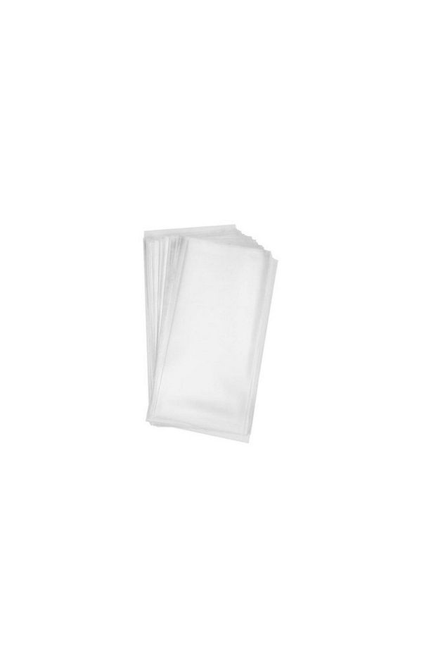 5x10 Cm Mini Şeffaf Jelatin Poşet Bantsız Düz 50 Adet - 2
