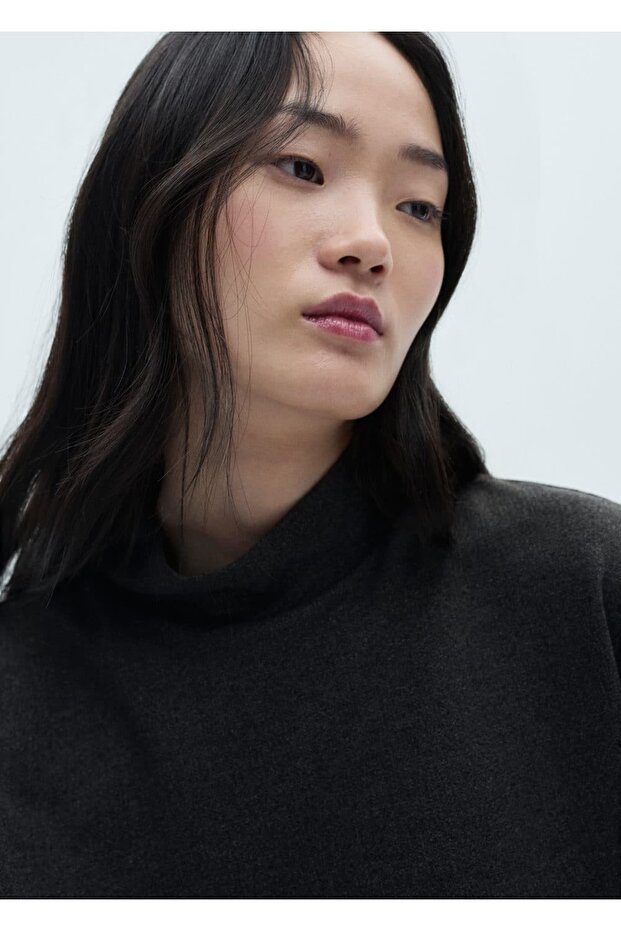 Triko cropped bluz - 5