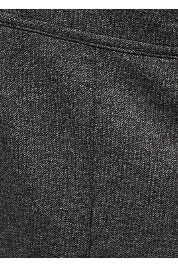 Dikişli Flare Pantolon - 8