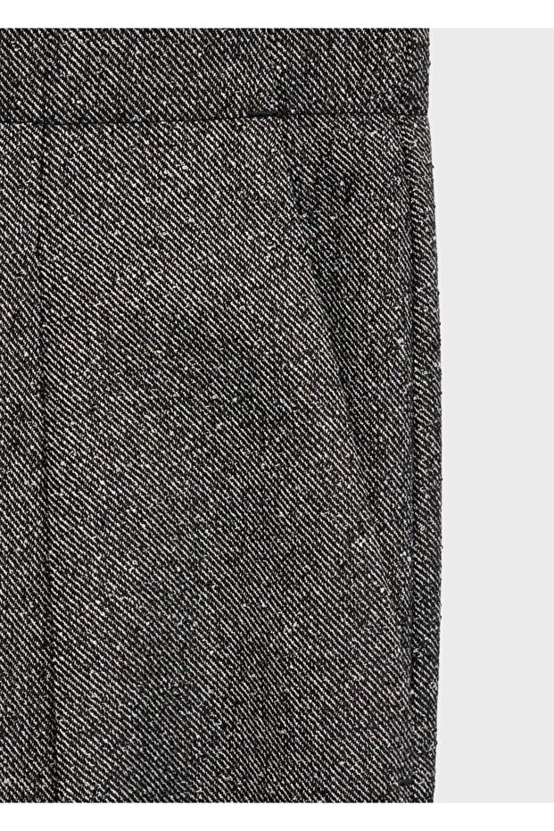 Kırçıllı Pilili Pantolon - 7