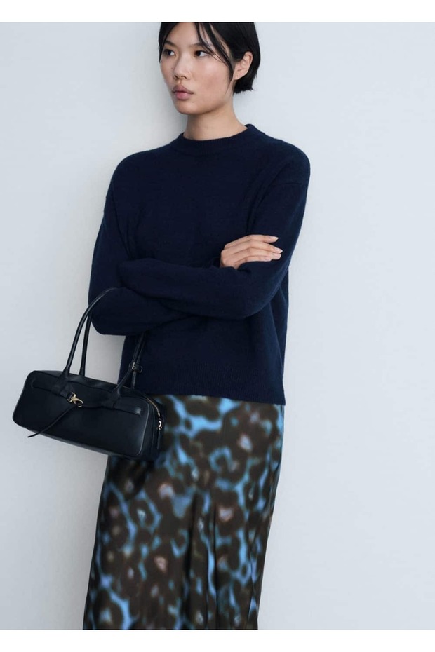 GEMUSTERTER SATINROCK - 5