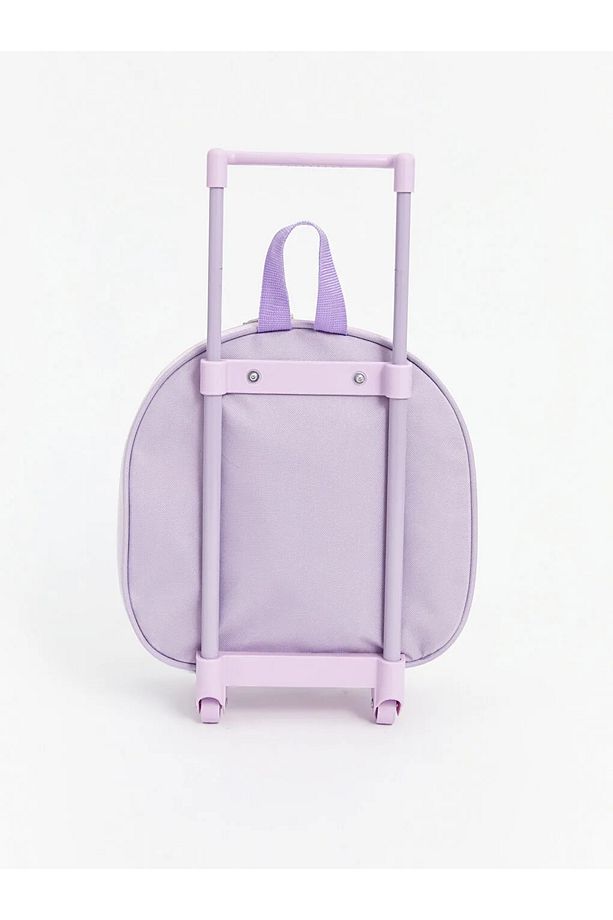 LCW ACCESSORIES Soğuk Mavi Frozen Baskılı Kız Çocuk Çekçekli Çanta - 1