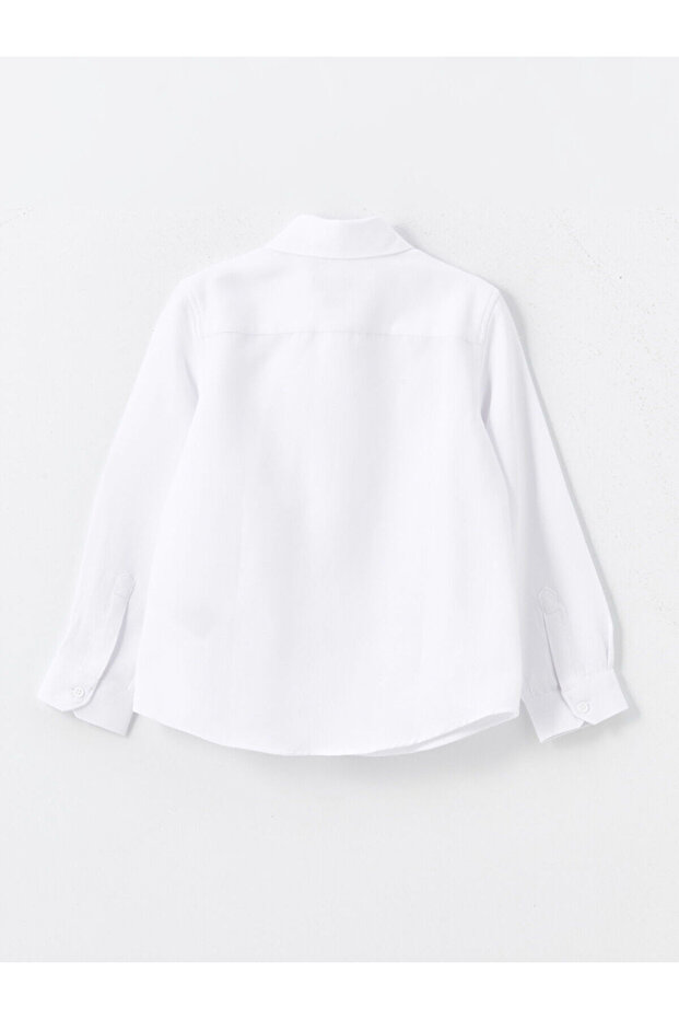 Lcw Basic Uzun Kollu Erkek Çocuk Gömlek - 2