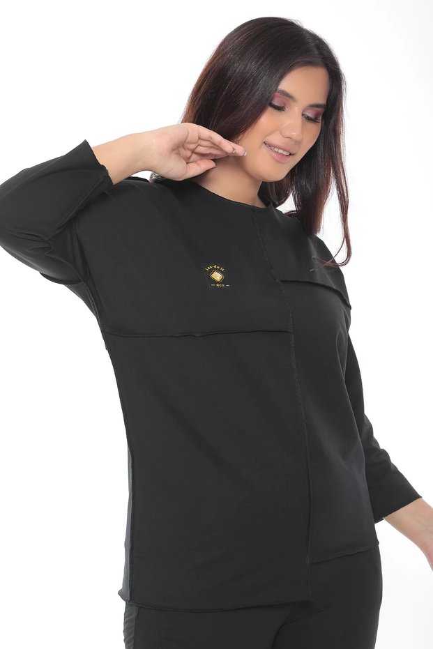 Cotton 1st Quality Plus Size Special Design Tracksuit Set