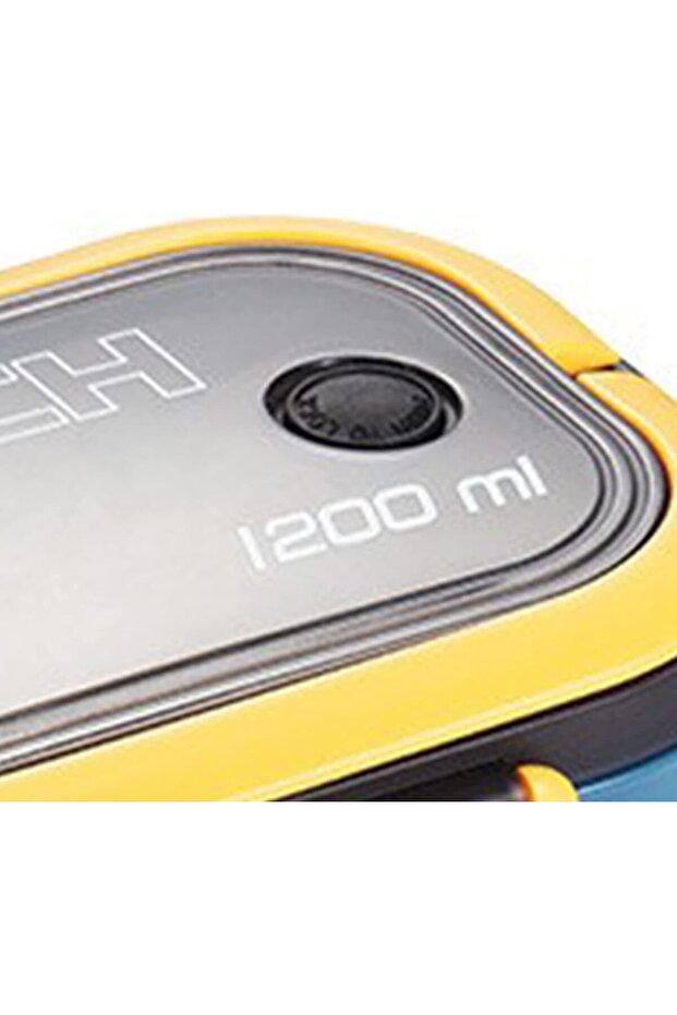 1200ml 2 Layer Bento Lunch Box - Air Lock and Bpa Free, 6 Compartments - 8