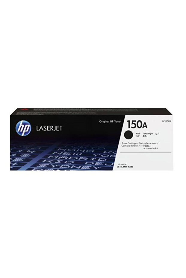 Hp 150a black 950 page printer toner w1500a