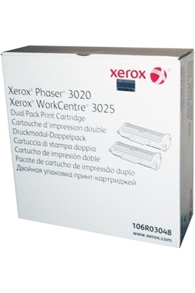 Xerox 106r03048 phaser 3020-wc3025 dual pack toner 2x1500 pages