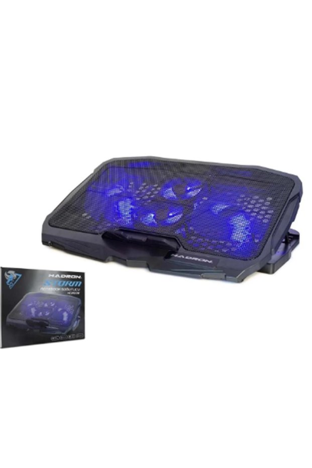Hadron hd2008 15" 4 fan laptop cooler led silent operation