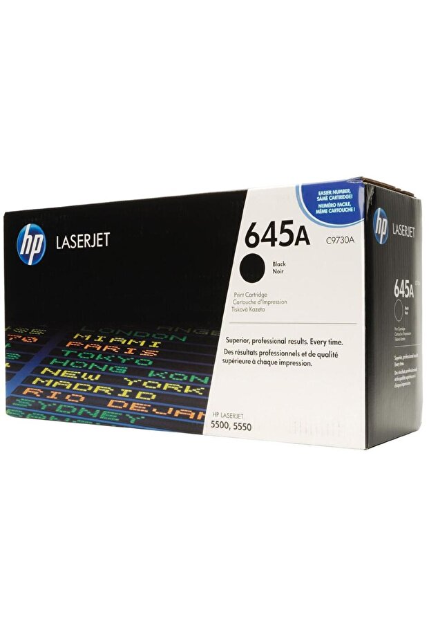 حبر HP 645A أسود أسود 13000 صفحة C9730A