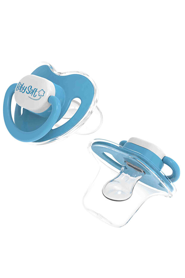 Baby Soft Pacifier with Cover No:3 18+ Months